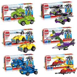 Enlighten 1404 Qman 1404 non  ROBOT CHIẾN BINH ARES bộ đồ chơi xếp lắp ráp ghép mô hình Transformers VARIANT SERIES DESTROYER ARES Robot Đại Chiến Người Máy Biến Hình 506 khối