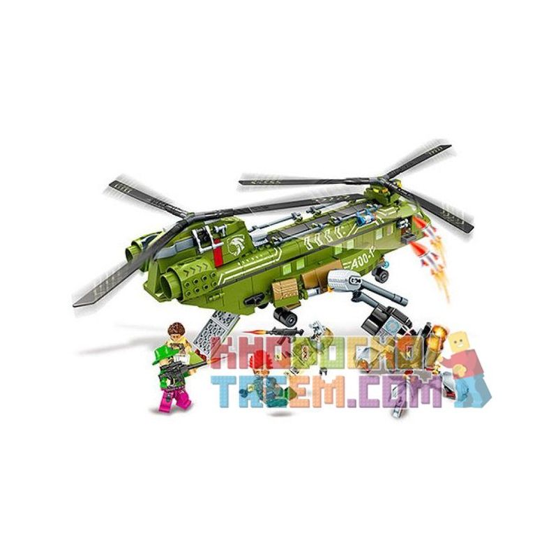 SEMBO 11700 non  LỰC LƯỢNG ĐẶC BIỆT CH7 bộ đồ chơi xếp lắp ráp ghép mô hình Black Gold BLACK GOLD SEPCIAL FORCES OPERATIONS Cuộc Chiến Vàng Đen 506 khối