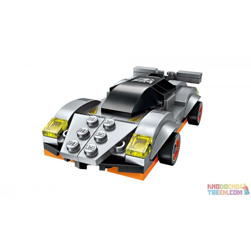 Enlighten 1409 Qman 1409 non  NGƯỜI MÁY BIẾN HÌNH ĐƯỢC KẾT HỢP TỪ 6 CHIẾN XE Ô TÔ bộ đồ chơi xếp lắp ráp ghép mô hình Transformers WARRIOR CALAMITY Robot Đại Chiến Người Máy Biến Hình 518 khối