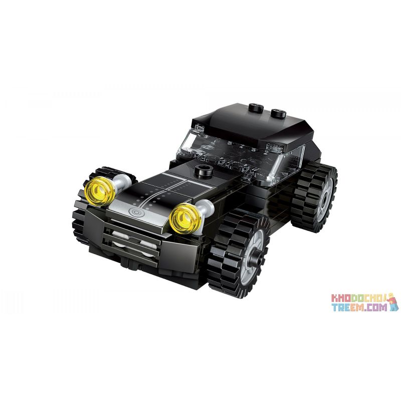 Enlighten 1409 Qman 1409 non  NGƯỜI MÁY BIẾN HÌNH ĐƯỢC KẾT HỢP TỪ 6 CHIẾN XE Ô TÔ bộ đồ chơi xếp lắp ráp ghép mô hình Transformers WARRIOR CALAMITY Robot Đại Chiến Người Máy Biến Hình 518 khối