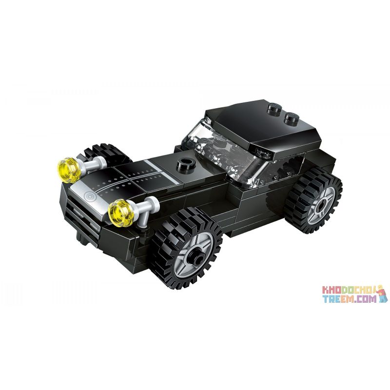 Enlighten 1409 Qman 1409 non  NGƯỜI MÁY BIẾN HÌNH ĐƯỢC KẾT HỢP TỪ 6 CHIẾN XE Ô TÔ bộ đồ chơi xếp lắp ráp ghép mô hình Transformers WARRIOR CALAMITY Robot Đại Chiến Người Máy Biến Hình 518 khối