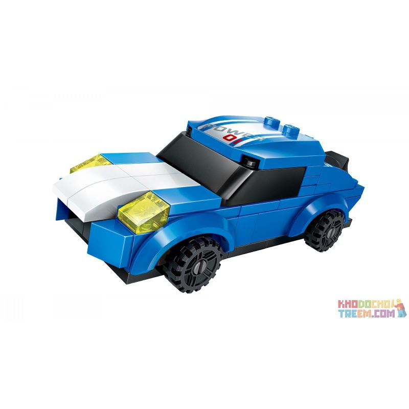 Enlighten 1409 Qman 1409 non  NGƯỜI MÁY BIẾN HÌNH ĐƯỢC KẾT HỢP TỪ 6 CHIẾN XE Ô TÔ bộ đồ chơi xếp lắp ráp ghép mô hình Transformers WARRIOR CALAMITY Robot Đại Chiến Người Máy Biến Hình 518 khối