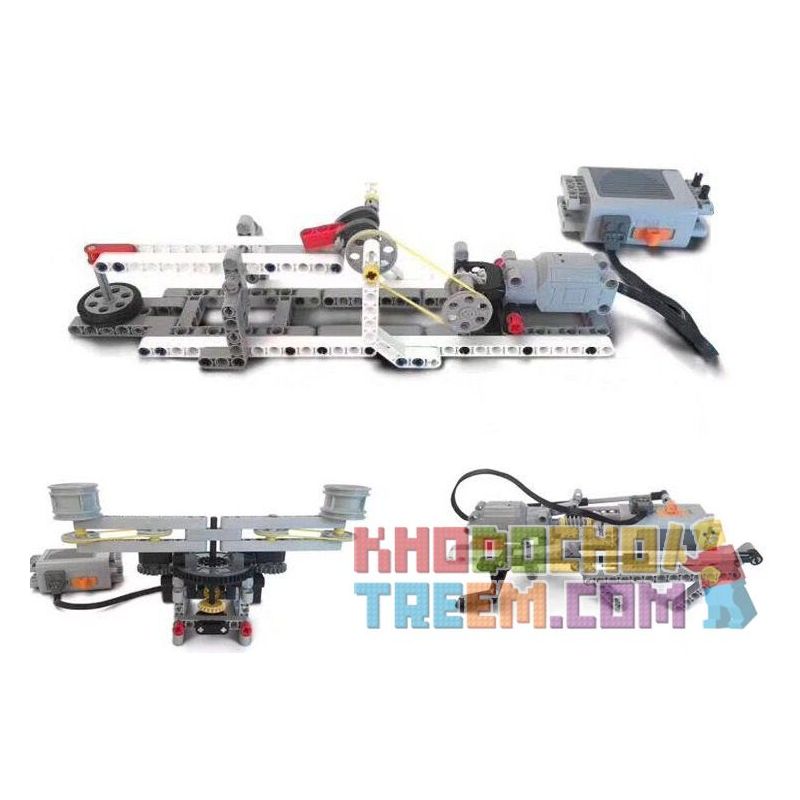 Kazi KJ30095 30095 Xếp hình kiểu  MINDSTORMS KS1 động Cơ Pin 548 khối có động cơ pin