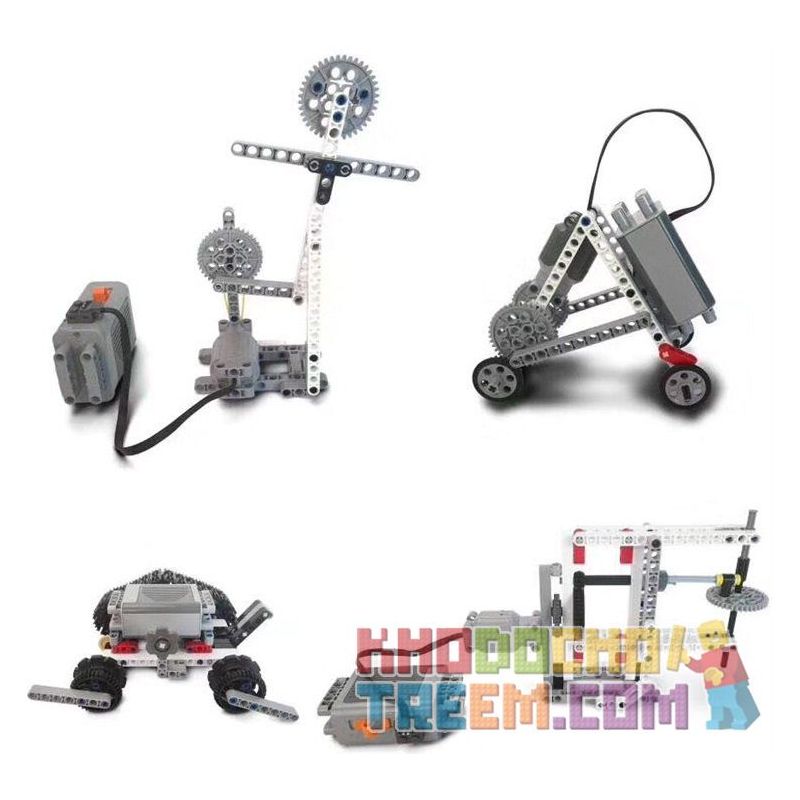 Kazi KJ30095 30095 Xếp hình kiểu  MINDSTORMS KS1 động Cơ Pin 548 khối có động cơ pin