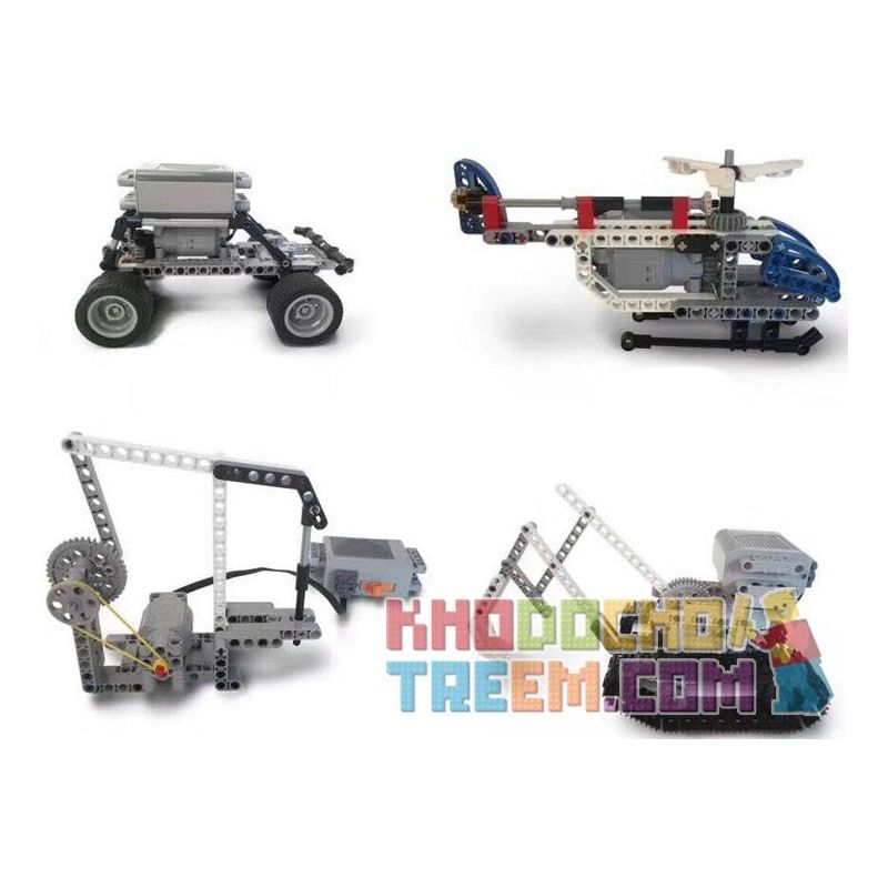 Kazi KJ30095 30095 Xếp hình kiểu  MINDSTORMS KS1 động Cơ Pin 548 khối có động cơ pin