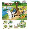 CAYI 1801A 1801B 1801C 1801D non  CẢNH 4 LOẠI TRANG TRẠI GÀ HẠNH PHÚC SĂN CHIM ƯNG BIỂN THU HOẠCH MỤC ĐỒNG XẺ GỖ VẬN CHUYỂN bộ đồ chơi xếp lắp ráp ghép mô hình City VILLAGE Thành Phố 259 khối