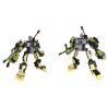 QIZHILE 5005 Xếp hình kiểu  TRANSFORMERS Những Phương Tiện Quân Sự Kết Hợp Thành Robot Cần Dịch 502 khối