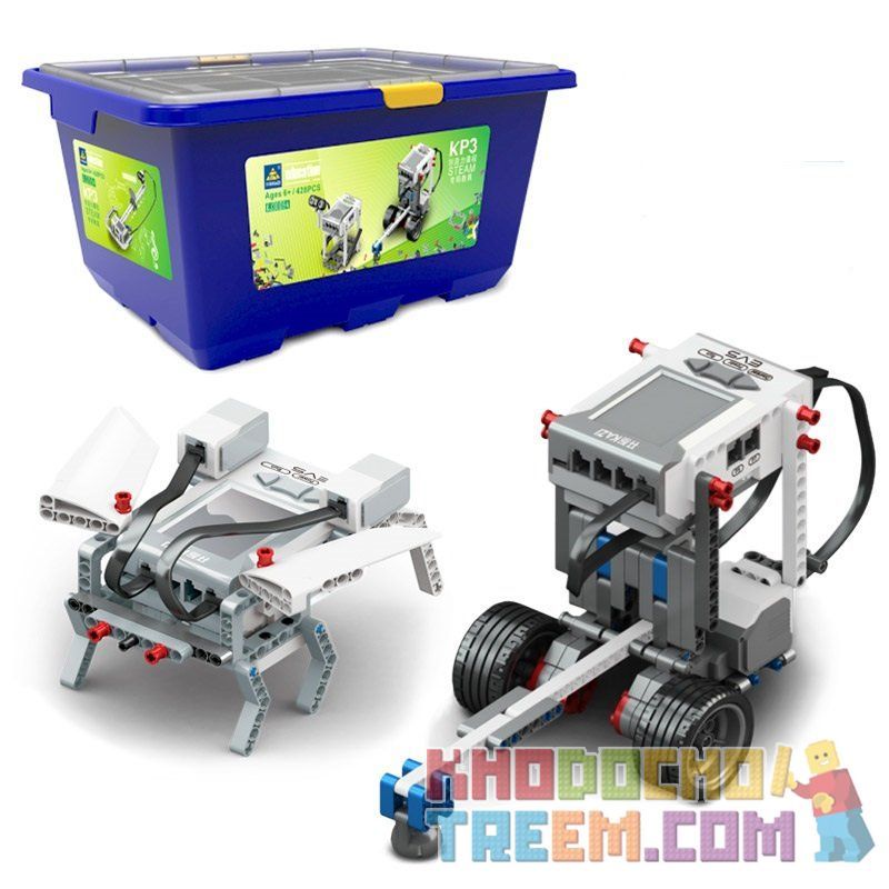 Kazi KJ30094 30094 Xếp hình kiểu Lego TECHNIC Kaizhi Science Education KP3 Creativity Course STEAM Special Teaching Aids, Scratch Programming Special Teaching Aids Lập Trình 428 khối điều khiển từ xa Kazi KJ30094 30094 Xếp hình kiểu Lego TECHNIC Kaizhi Science Education KP3 Creativity Course STEAM Special Teaching Aids, Scratch Programming Special Teaching Aids Lập Trình 428 khối điều khiển từ xa