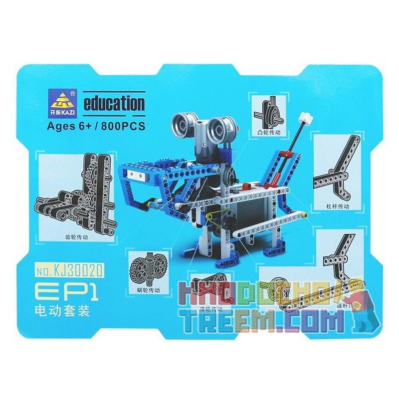 Kazi KJ30020 30020 non  ĐỘNG CƠ PIN bộ đồ chơi xếp lắp ráp ghép mô hình  EP1 Kỹ Thuật Công Nghệ Cao Mô Hình Phương Tiện 800 khối