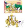 Kazi KY98711 98711 non  LÂU ĐÀI BẰNG VÀNG CỦA CÔNG CHÚA bộ đồ chơi xếp lắp ráp ghép mô hình Golden Princess Công Chúa Vàng 500 khối