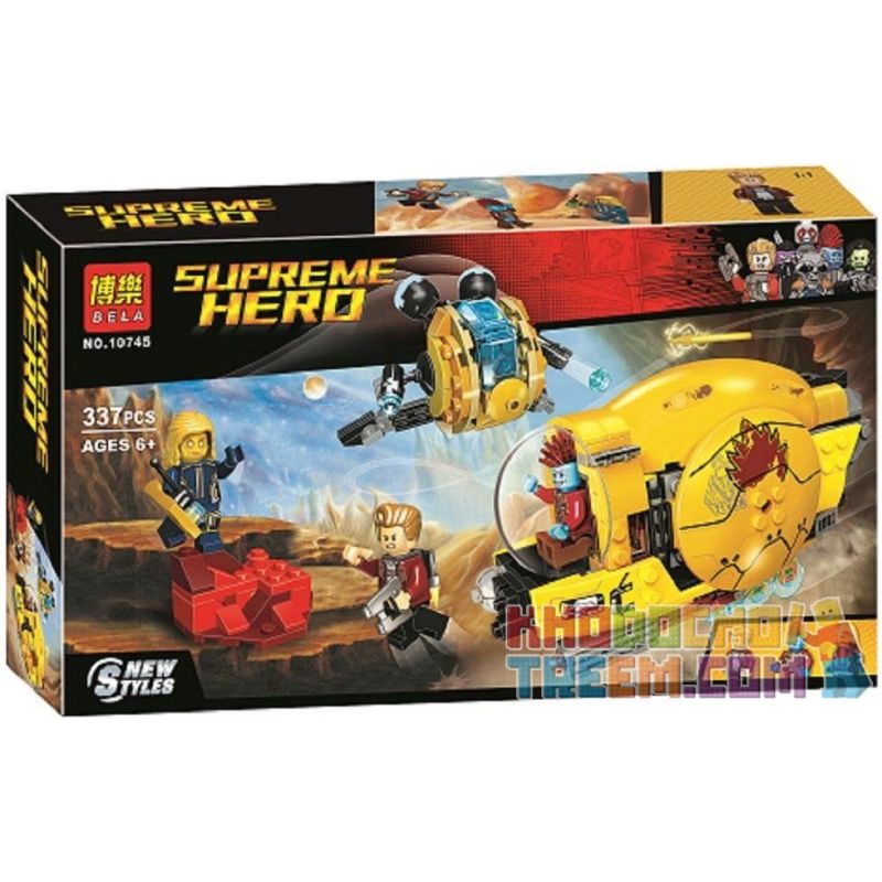 NOT Lego MARVEL SUPER HEROES 76080 Ayesha's Revenge Galaxy Guards 2 Auras , Bela 10745 Lari 10745 Xếp hình Sự Trả Thù Của Ayesha's 323 khối NOT Lego MARVEL SUPER HEROES 76080 Ayesha's Revenge Galaxy Guards 2 Auras , Bela 10745 Lari 10745 Xếp hình Sự Trả Thù Của Ayesha's 323 khối