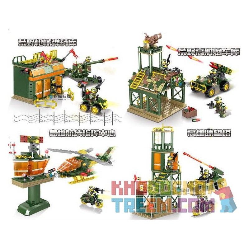 Kazi KY84062 84062 KY84063 84063 KY84064 84064 KY84065 84065 non  CHIẾN TRƯỜNG 4 TRONG 1 bộ đồ chơi xếp lắp ráp ghép mô hình Field Army 1218 khối Kazi KY84062 84062 KY84063 84063 KY84064 84064 KY84065 84065 non  CHIẾN TRƯỜNG 4 TRONG 1 bộ đồ chơi xếp lắp ráp ghép mô hình Field Army 1218 khối