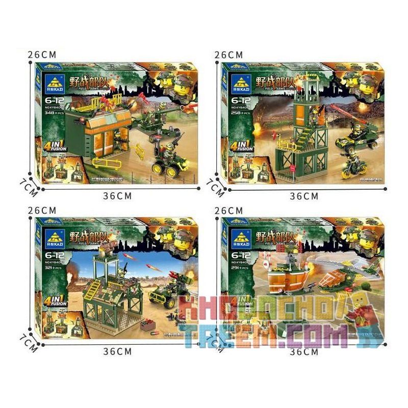 Kazi KY84062 84062 KY84063 84063 KY84064 84064 KY84065 84065 non  CHIẾN TRƯỜNG 4 TRONG 1 bộ đồ chơi xếp lắp ráp ghép mô hình Field Army 1218 khối Kazi KY84062 84062 KY84063 84063 KY84064 84064 KY84065 84065 non  CHIẾN TRƯỜNG 4 TRONG 1 bộ đồ chơi xếp lắp ráp ghép mô hình Field Army 1218 khối