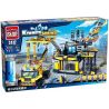 Enlighten 2412 Qman 2412 non  TRẠI KHAI THÁC ĐÁ bộ đồ chơi xếp lắp ráp ghép mô hình Kyanite Squad KYANITE SQUAD ALPHA EXPLORATION BASE Đội Khai Khoáng 753 khối