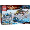 Enlighten 2720 Qman 2720 non  TẤN CÔNG TRẠM CANH GÁC TRÊN BIỂN bộ đồ chơi xếp lắp ráp ghép mô hình The High-Tech Era Kỷ Nguyên Công Nghệ Cao 724 khối
