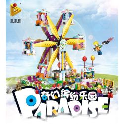 PanlosBrick 692009 Panlos Brick 692009 non  KHU VUI CHƠI bộ đồ chơi xếp lắp ráp ghép mô hình Paradise Thiên Đường 724 khối