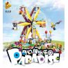 PanlosBrick 692009 Panlos Brick 692009 non  KHU VUI CHƠI bộ đồ chơi xếp lắp ráp ghép mô hình Paradise Thiên Đường 724 khối