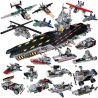 PanlosBrick 633003A 633003B 633003C 633003D 633003E 633003F 633003G 633003H Panlos Brick 633003A 633003B 633003C 633003D 633003E 633003F 633003G 633003H non  8 PHƯƠNG TIỆN NHỎ KẾT HỢP THÀNH TÀU SÂN BAY bộ đồ chơi xếp lắp ráp ghép mô hình Military Army AIRCRAFT CARRIER Quân Sự Bộ Đội 725 khối