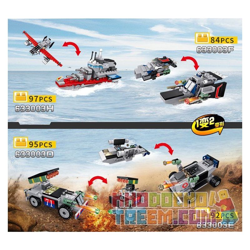 PanlosBrick 633003A 633003B 633003C 633003D 633003E 633003F 633003G 633003H Panlos Brick 633003A 633003B 633003C 633003D 633003E 633003F 633003G 633003H non  8 PHƯƠNG TIỆN NHỎ KẾT HỢP THÀNH TÀU SÂN BAY bộ đồ chơi xếp lắp ráp ghép mô hình Military Army AIRCRAFT CARRIER Quân Sự Bộ Đội 725 khối