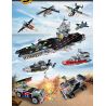 PanlosBrick 633003A 633003B 633003C 633003D 633003E 633003F 633003G 633003H Panlos Brick 633003A 633003B 633003C 633003D 633003E 633003F 633003G 633003H non  8 PHƯƠNG TIỆN NHỎ KẾT HỢP THÀNH TÀU SÂN BAY bộ đồ chơi xếp lắp ráp ghép mô hình Military Army AIRCRAFT CARRIER Quân Sự Bộ Đội 725 khối