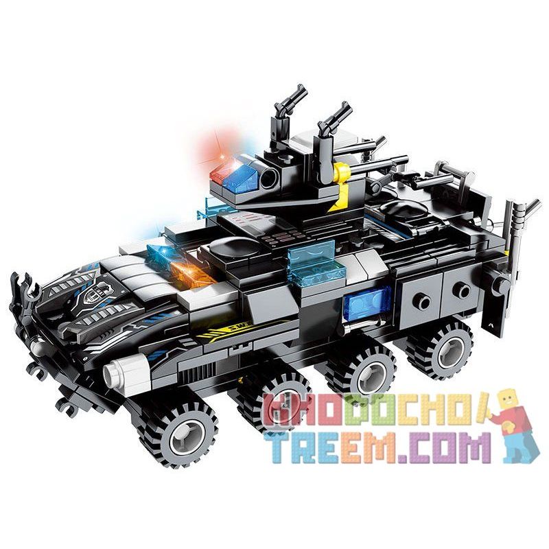 SEMBO 102156 102157 102158 102386 102151 102152 102153 102154 102155 non  8 BỘ NHỎ KẾT HỢP bộ đồ chơi xếp lắp ráp ghép mô hình Swat Special Force Đặc Nhiệm 716 khối