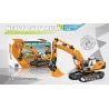 XINGBAO XB-03038 03038 XB03038 non  MÁY XÚC bộ đồ chơi xếp lắp ráp ghép mô hình Heavy Duty Truck HEAVY DUTY TRUCK EXCAVATOR Xe Máy Hạng Nặng 722 khối