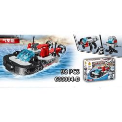 PanlosBrick 633004 T633004 Panlos Brick 633004 T633004 non  TÀU CHIẾN 8 TRONG 1 bộ đồ chơi xếp lắp ráp ghép mô hình Military Army MISSILE DESTROYER Quân Sự Bộ Đội 788 khối