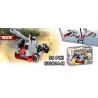 PanlosBrick 633004 T633004 Panlos Brick 633004 T633004 non  TÀU CHIẾN 8 TRONG 1 bộ đồ chơi xếp lắp ráp ghép mô hình Military Army MISSILE DESTROYER Quân Sự Bộ Đội 788 khối