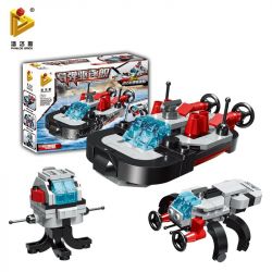 PanlosBrick 633004 T633004 Panlos Brick 633004 T633004 non  TÀU CHIẾN 8 TRONG 1 bộ đồ chơi xếp lắp ráp ghép mô hình Military Army MISSILE DESTROYER Quân Sự Bộ Đội 788 khối