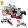 PanlosBrick 633004 T633004 Panlos Brick 633004 T633004 non  TÀU CHIẾN 8 TRONG 1 bộ đồ chơi xếp lắp ráp ghép mô hình Military Army MISSILE DESTROYER Quân Sự Bộ Đội 788 khối