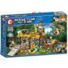 SEMBO 603032 non  TRẠM CỨU HỘ TRONG RỪNG bộ đồ chơi xếp lắp ráp ghép mô hình Rescue Team Đội Cứu Hộ 725 khối