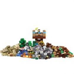 LELE 33075 Xếp hình kiểu Lego MINECRAFT My World Craftsman Sáng Tạo 723 khối
