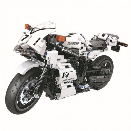 REBRICKABLE MOC-24892 24892 MOC24892 Winner 7047 non  MÔ TÔ PHÂN KHỐI LỚN TỈ LỆ 1:6 tỷ lệ 1:6 bộ đồ chơi xếp lắp ráp ghép mô hình  THE SPORTS STREET MOTORCYCLE Kỹ Thuật Công Nghệ Cao Mô Hình Phương Tiện 716 khối