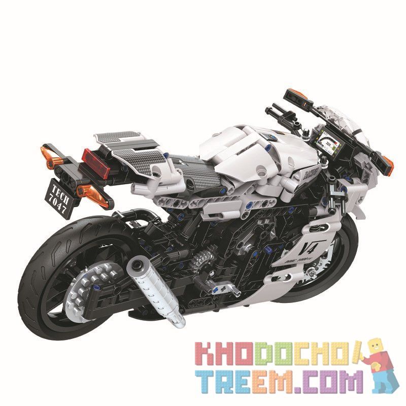 REBRICKABLE MOC-24892 24892 MOC24892 Winner 7047 non  MÔ TÔ PHÂN KHỐI LỚN TỈ LỆ 1:6 tỷ lệ 1:6 bộ đồ chơi xếp lắp ráp ghép mô hình  THE SPORTS STREET MOTORCYCLE Kỹ Thuật Công Nghệ Cao Mô Hình Phương Tiện 716 khối