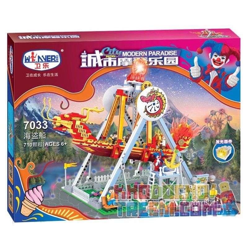 Winner 7033 non  TRÒ CHƠI THUYỀN LẮC bộ đồ chơi xếp lắp ráp ghép mô hình City Modern Paradise Thành Phố Thiên Đường Hiện Đại 710 khối Winner 7033 non  TRÒ CHƠI THUYỀN LẮC bộ đồ chơi xếp lắp ráp ghép mô hình City Modern Paradise Thành Phố Thiên Đường Hiện Đại 710 khối