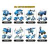 PanlosBrick 681001F 681001G 681001H 681001A 681001B 681001C 681001D 681001E Panlos Brick 681001F 681001G 681001H 681001A 681001B 681001C 681001D 681001E non  8 PHƯƠNG TIỆN NHỎ KẾT HỢP THÀNH XE TẢI CHỈ HUY bộ đồ chơi xếp lắp ráp ghép mô hình Police Cảnh Sát 694 khối