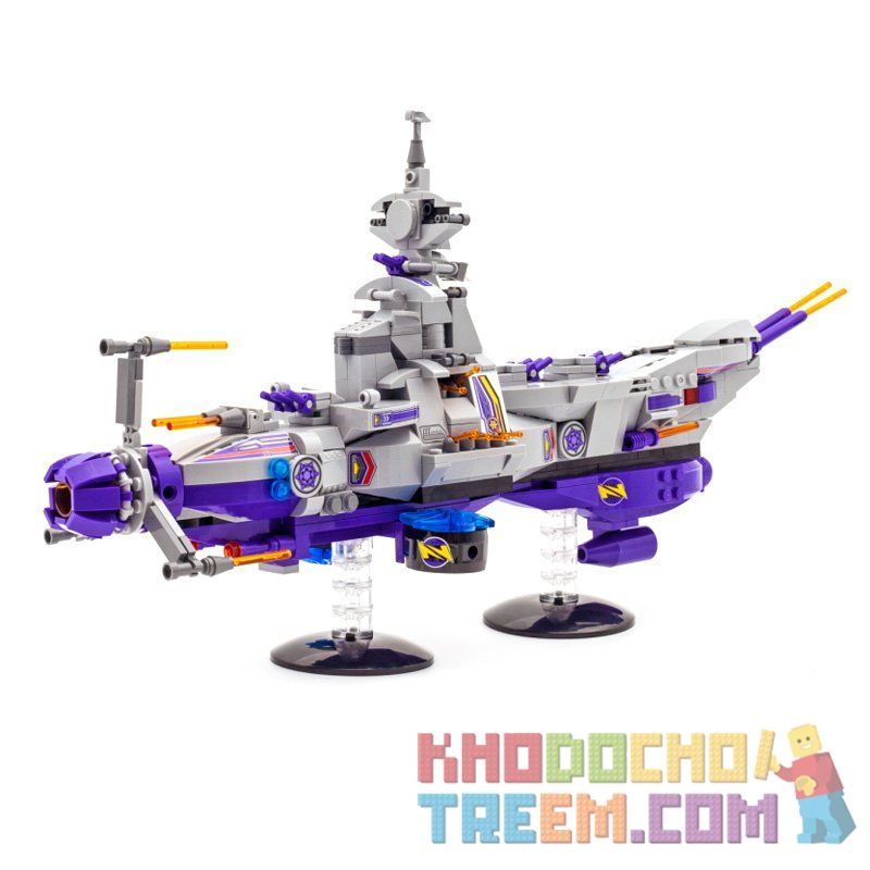 Enlighten 1402 Qman 1402 non  8 PHI THUYỀN NHỎ KẾT HỢP THÀNH LỚN bộ đồ chơi xếp lắp ráp ghép mô hình Transformers VARIANT SERIES SPACE WAR TERMINATOR Robot Đại Chiến Người Máy Biến Hình 683 khối