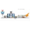 SLUBAN M38-B0367 B0367 0367 M38B0367 38-B0367 non  SÂN BAY bộ đồ chơi xếp lắp ráp ghép mô hình City AVIATION Thành Phố 678 khối