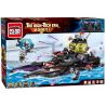 Enlighten 2719 Qman 2719 non  TÀU CHIẾN CỦA QUÂN KHỦNG BỐ bộ đồ chơi xếp lắp ráp ghép mô hình The High-Tech Era Kỷ Nguyên Công Nghệ Cao 675 khối