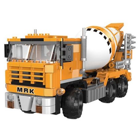 XINGBAO XB-03040 03040 XB03040 non  Ô TÔ TRỘN BÊ TÔNG bộ đồ chơi xếp lắp ráp ghép mô hình Heavy Duty Truck Xe Máy Hạng Nặng 654 khối