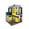 HSANHE 6705 Xếp hình kiểu  MODULAR BUILDINGS Snooker Room Nhà Chơi Bi-a 472 khối