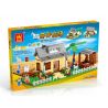 WANGE 34202N Xếp hình kiểu  CREATOR Happy Farmland Nông Trại Vui Vẻ 412 khối
