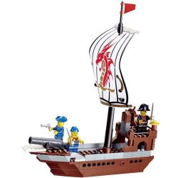 JIE STAR 30007 Xếp hình kiểu  PIRATES OF THE CARIBBEAN Headquarters Base Trụ Sở Chính Của Quân Hải Tặc 431 khối JIE STAR 30007 Xếp hình kiểu  PIRATES OF THE CARIBBEAN Headquarters Base Trụ Sở Chính Của Quân Hải Tặc 431 khối