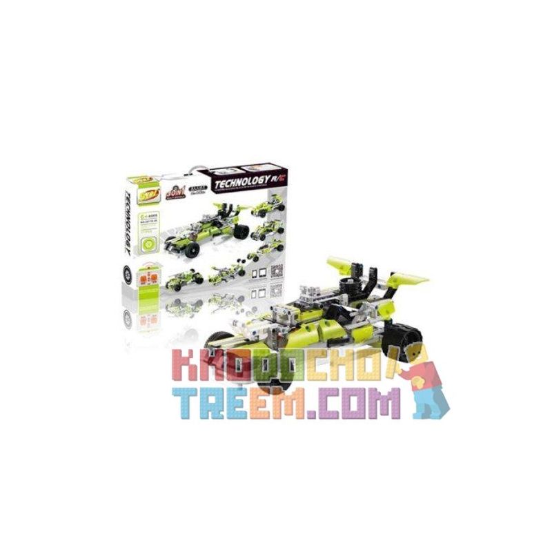 SDL 2017A-25 201725 Xếp hình kiểu   Chrondropython Viridis Racing Car Xe đua điều Khiển Từ Xa 371 khối điều khiển từ xa