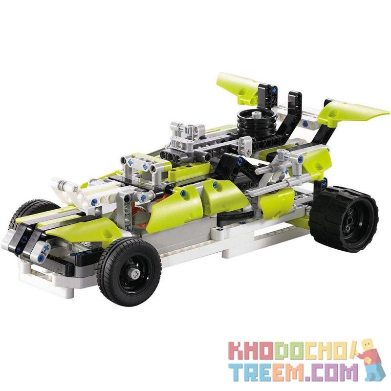 SDL 2017A-25 201725 Xếp hình kiểu   Chrondropython Viridis Racing Car Xe đua điều Khiển Từ Xa 371 khối điều khiển từ xa