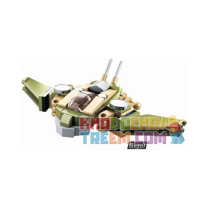 SLUBAN M38-B0636 B0636 0636 M38B0636 38-B0636 non  NGƯỜI MÁY ĐƯỢC LẮP RÁP BỞI BAY PHẢN LỰC TRỰC THĂNG VÀ XE TĂNG bộ đồ chơi xếp lắp ráp ghép mô hình Military Army Quân Sự Bộ Đội 448 khối