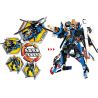 Enlighten 3302 Qman 3302 non  NGƯỜI MÁY BIẾN HÌNH THÀNH TRỰC THĂNG bộ đồ chơi xếp lắp ráp ghép mô hình Transformers BLAST RANGER BLADE WARRIOR Robot Đại Chiến Người Máy Biến Hình 448 khối