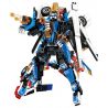Enlighten 3302 Qman 3302 non  NGƯỜI MÁY BIẾN HÌNH THÀNH TRỰC THĂNG bộ đồ chơi xếp lắp ráp ghép mô hình Transformers BLAST RANGER BLADE WARRIOR Robot Đại Chiến Người Máy Biến Hình 448 khối
