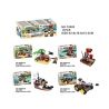 QIZHILE 70002 non  CUỘC TẤN CÔNG THUYỀN TRƯỞNG JACK SPARROW CUA QUÂN ĐỘI bộ đồ chơi xếp lắp ráp ghép mô hình Pirates Of The Caribbean ATTACK CAPTAIN JACK SPARROW Cướp Biển Vùng Caribe 196 khối