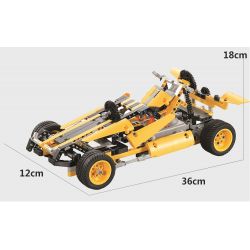 SDL 2017A-23 201723 Xếp hình kiểu   Racing Car F1 Xe đua điều Khiển Từ Xa 441 khối điều khiển từ xa